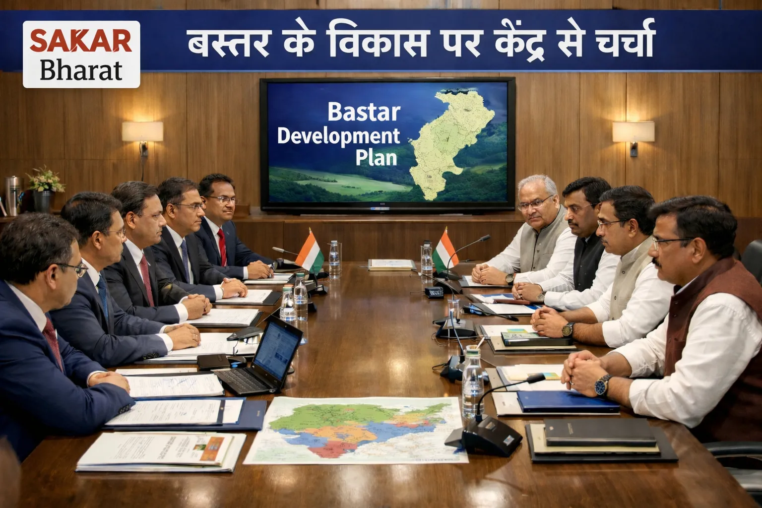 बस्तर के विकास पर केंद्र से चर्चा तेज, बुनियादी ढांचे और रोजगार पर जोर